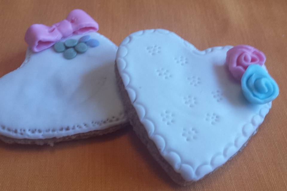 Corazones de galleta (7x6.5cm)