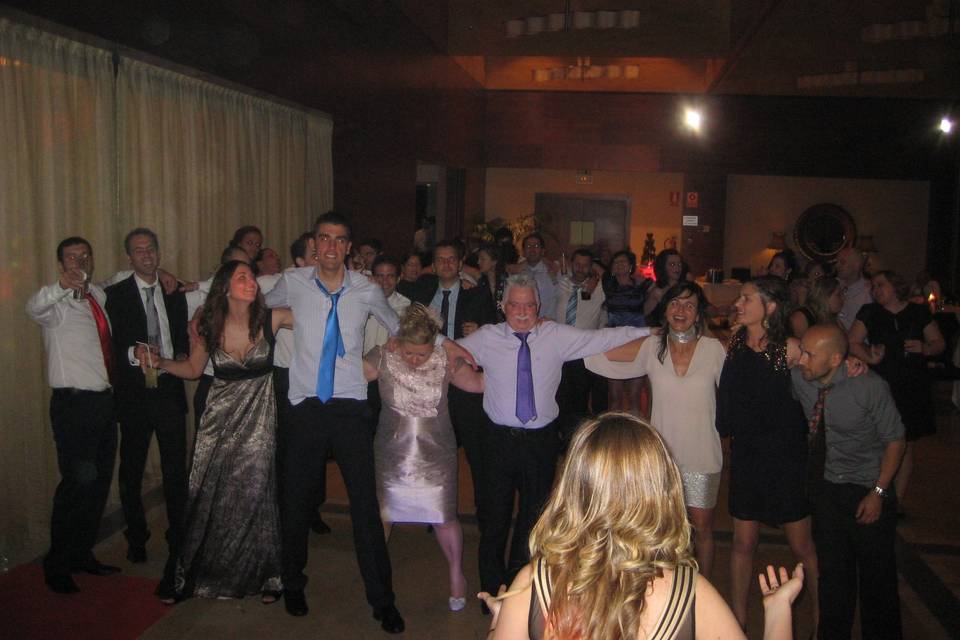 Bailes durante la fiesta