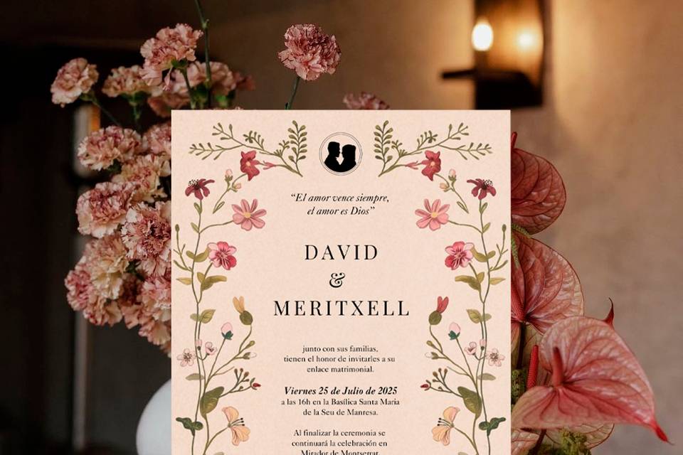 Invitación de boda