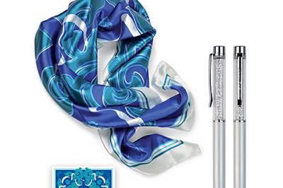 Set foulard y bolígrafo