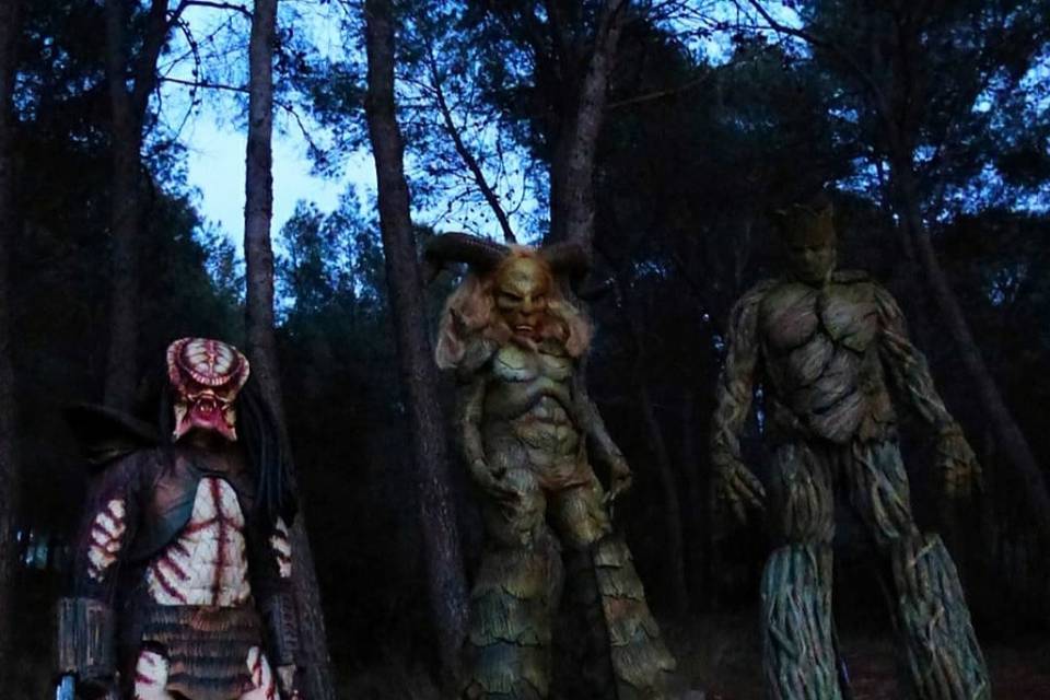 Groot, Fauno y Predator