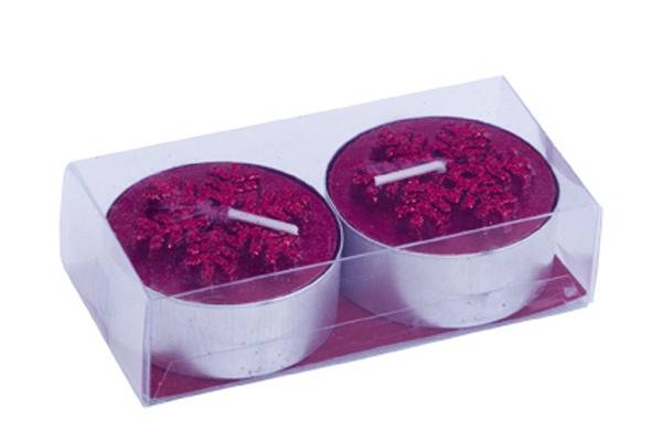 Set Velas Dúo rojas