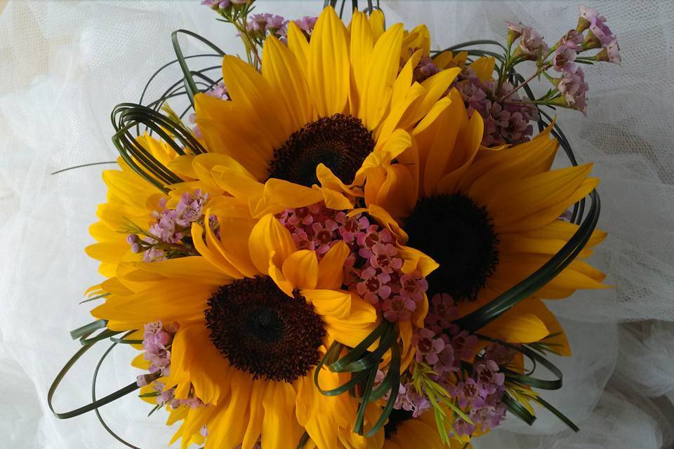 Bouquet de girasoles