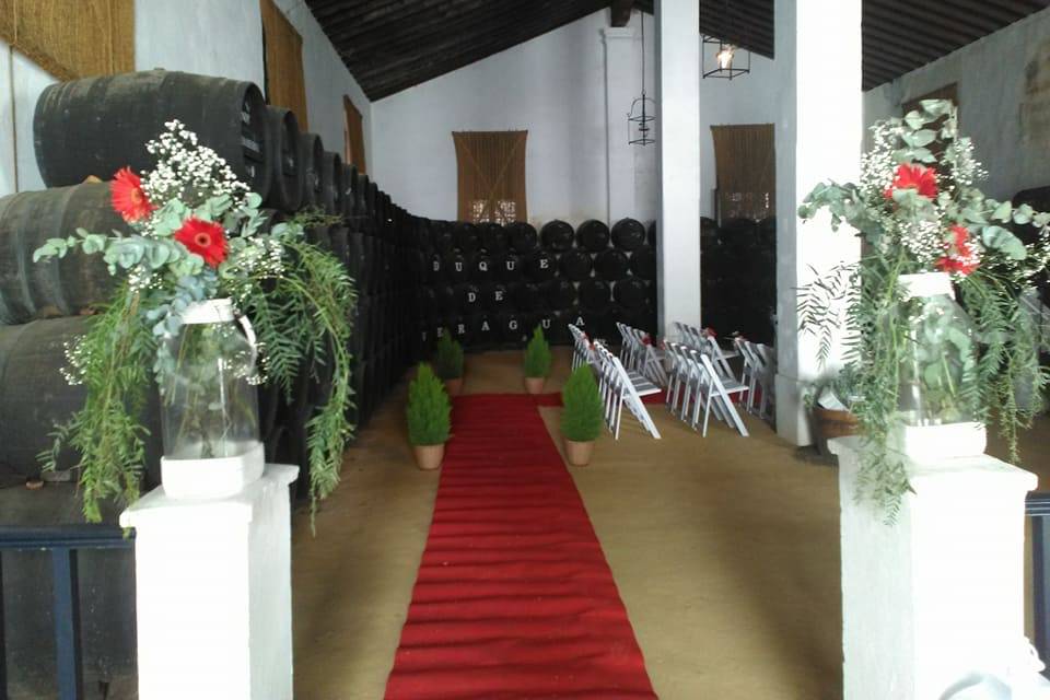 Decoración de evento