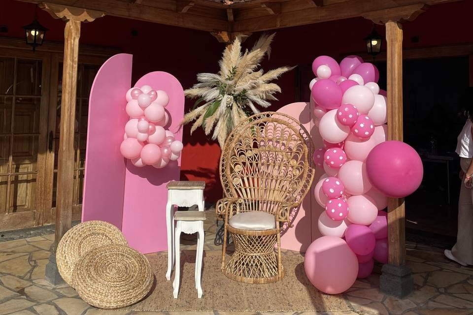 Decoración con globos