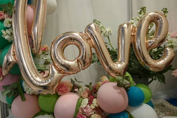 Letras & globos