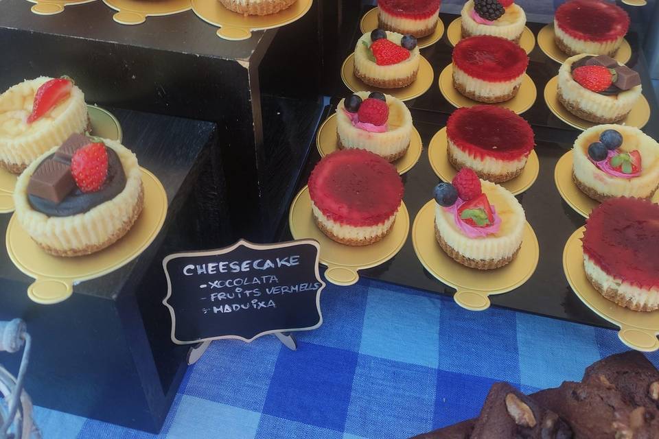 Cheesecakes variadas