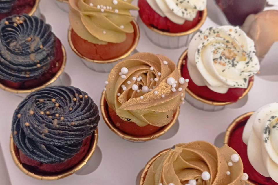 Minicupcakes para las copas