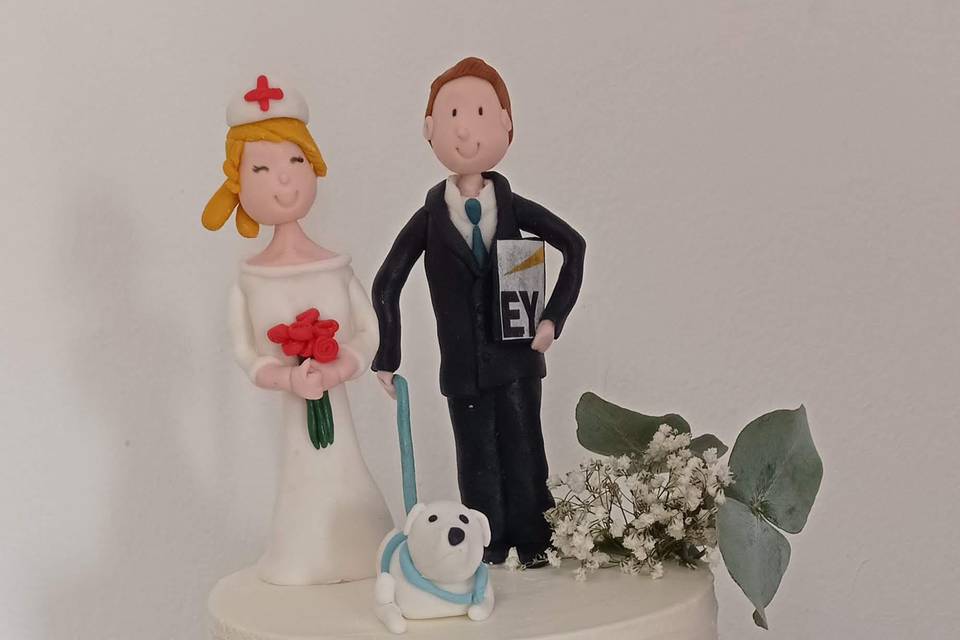 Con figuras comestibles