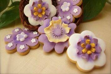 Galletas de flores