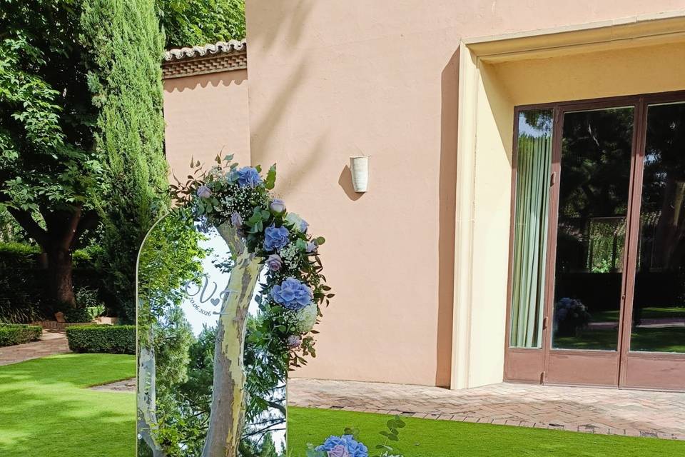 Corner bienvenida