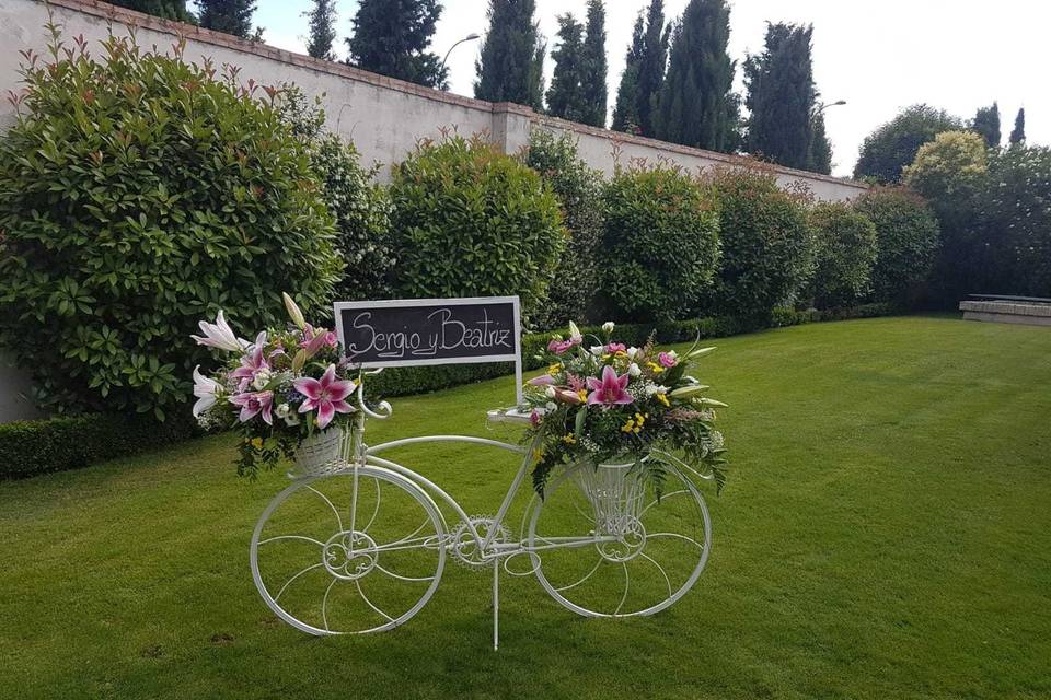 Bicicleta de bienvenida