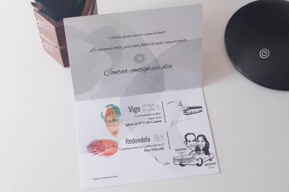 Invitación boda (interior)