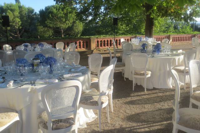 Cena en foso