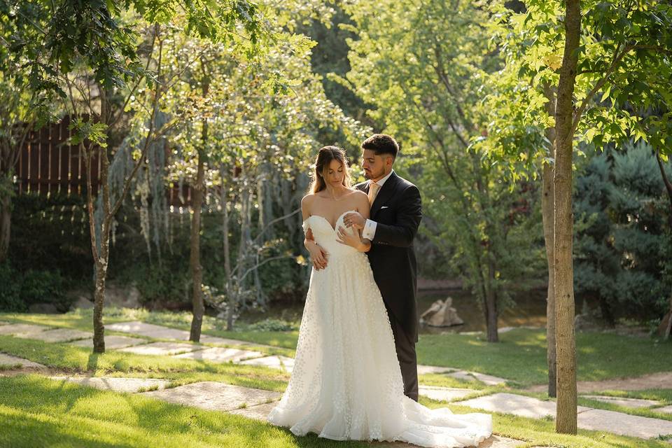 Novios en el Celler