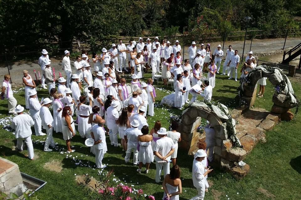 Ceremonia al aire libre