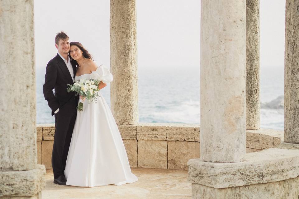 Boda junto al mar