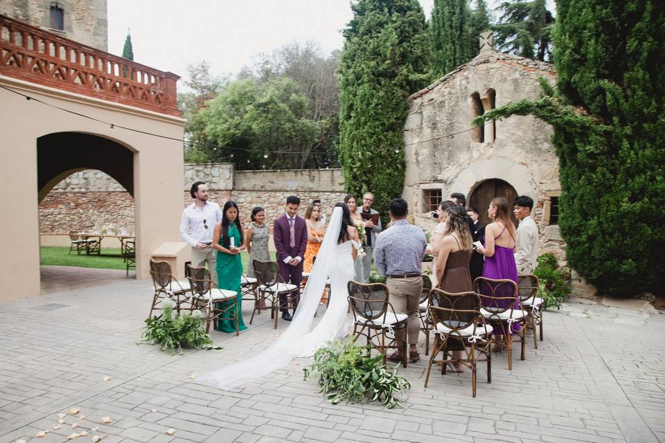 Boda al aire libre
