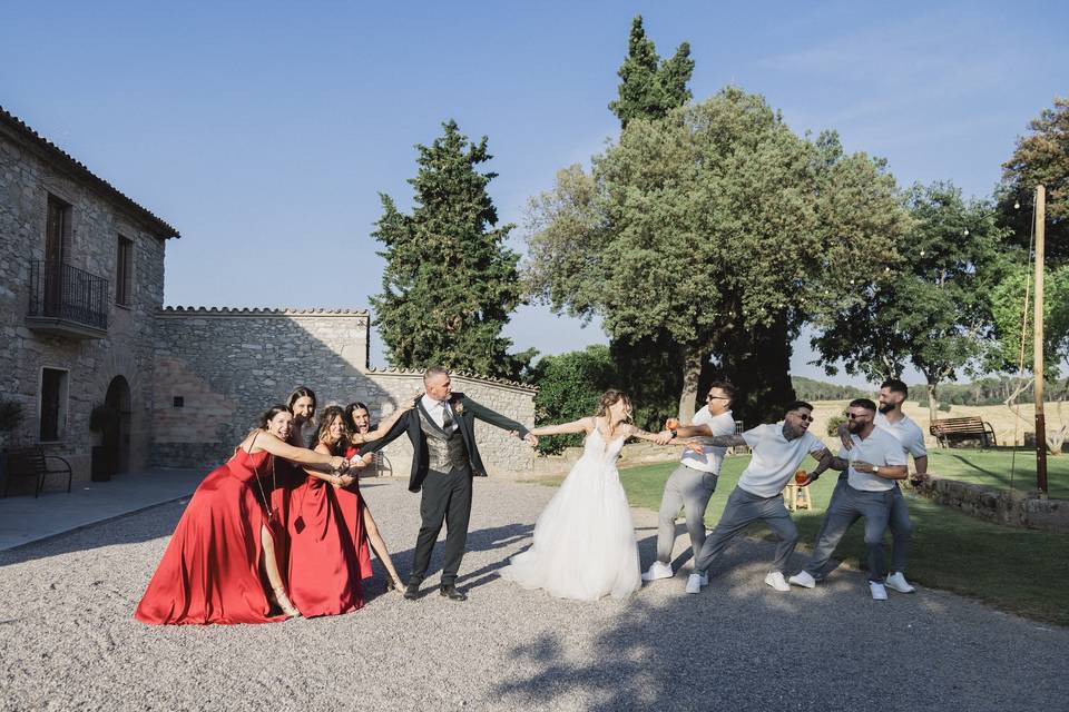 Con amigos