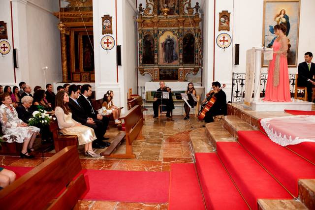 Boda en la catedral de Ibiza