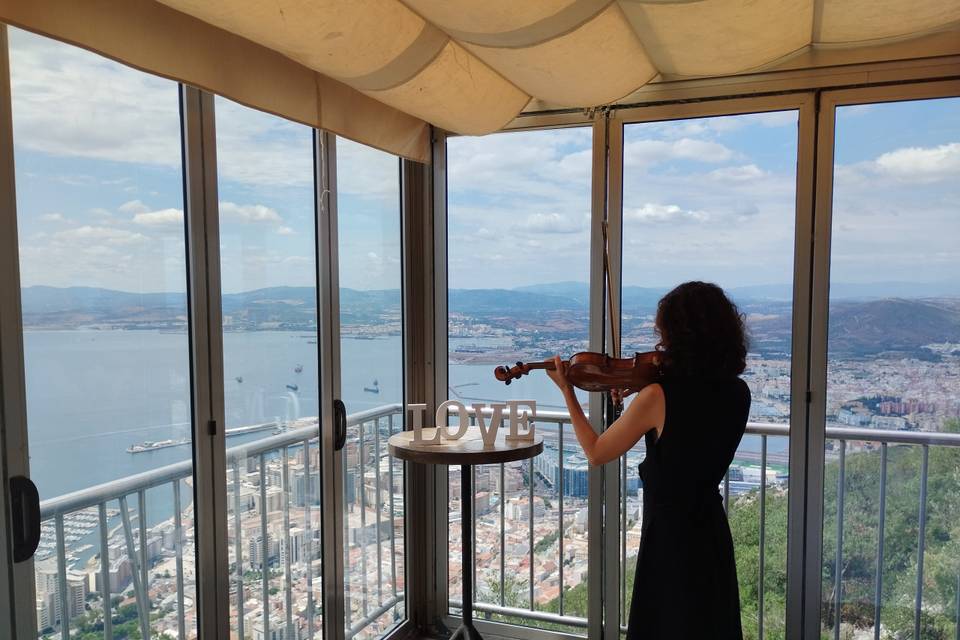 Violín solo en ceremonia