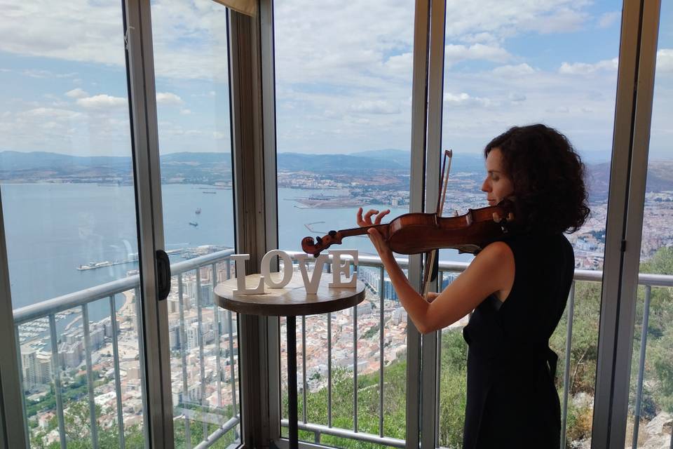 Violín solo en ceremonia