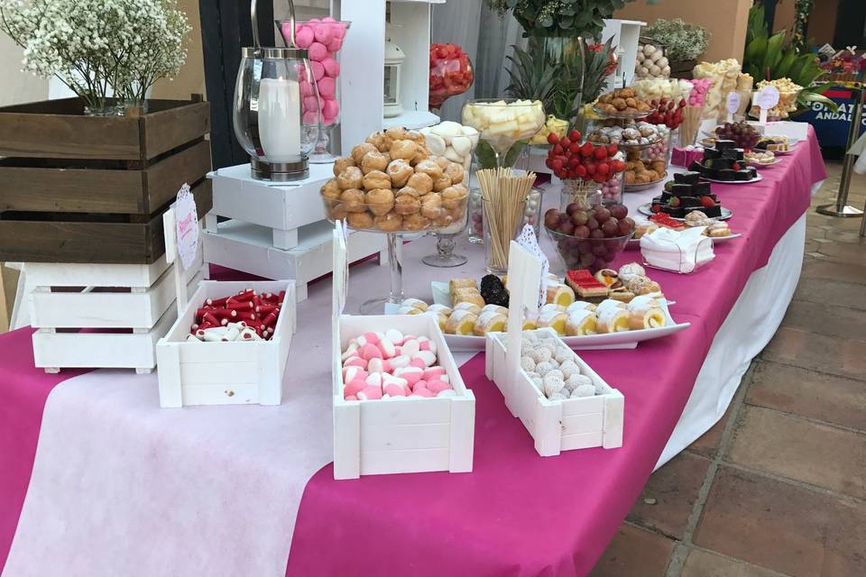 Buffet de dulces