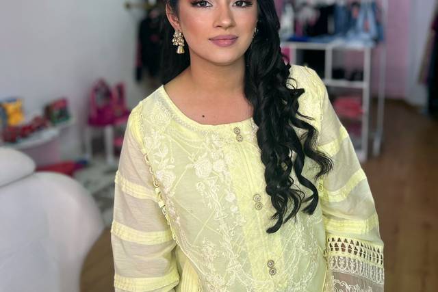 Maquillaje peinado