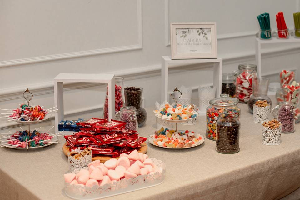 Candy bar elegante