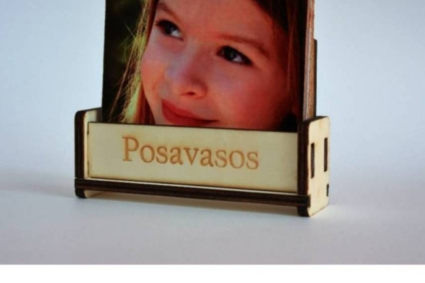 4 posavasos con foto