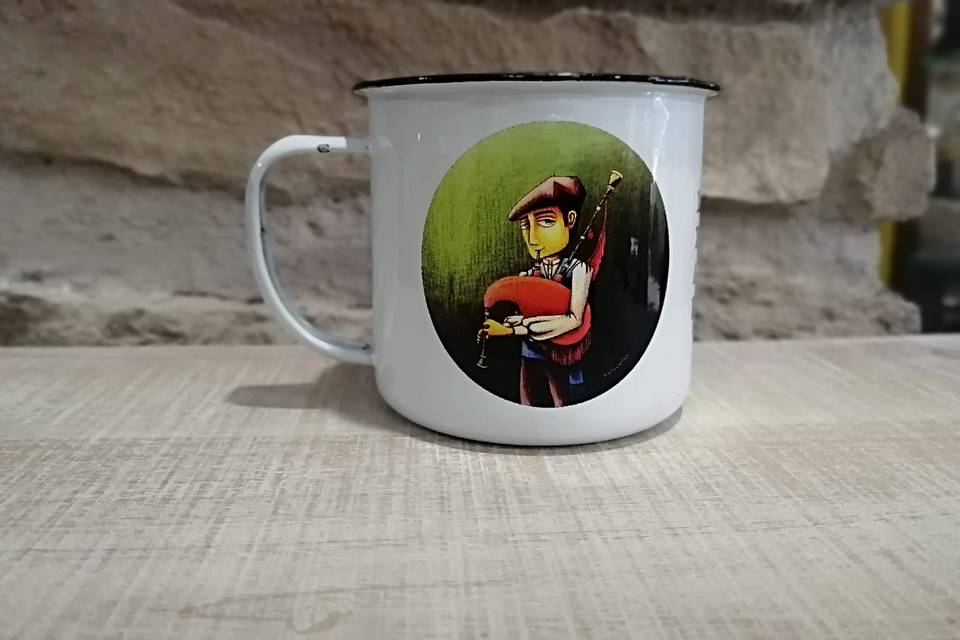 Taza vintage gaiteiro