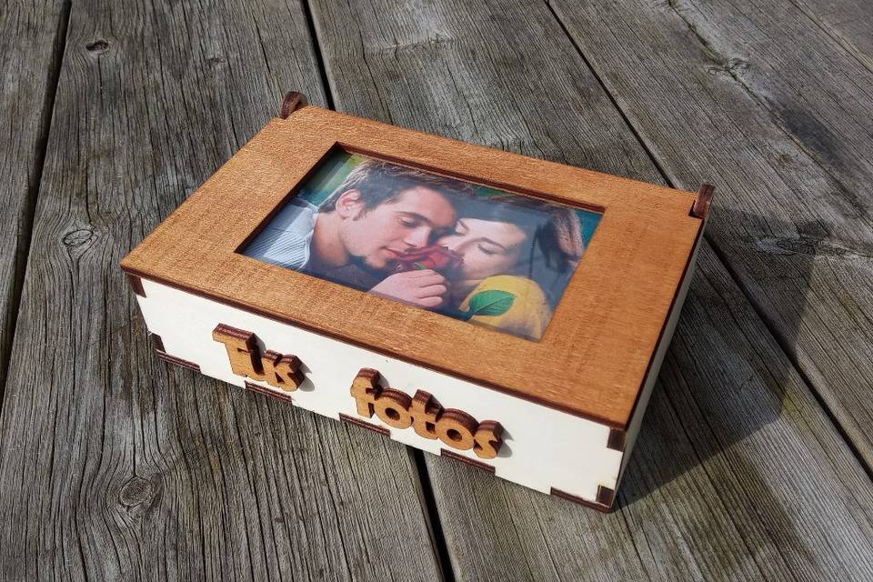 Caja para fotos