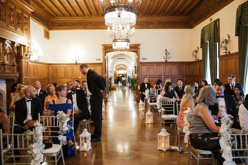 Comedor Real. Ceremonia