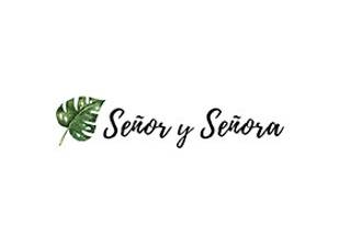 Señor y señora - Diseño y comunicación para eventos