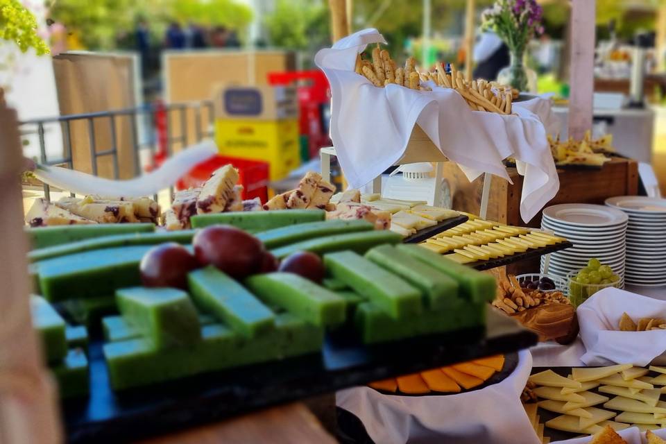 Buffet de quesos