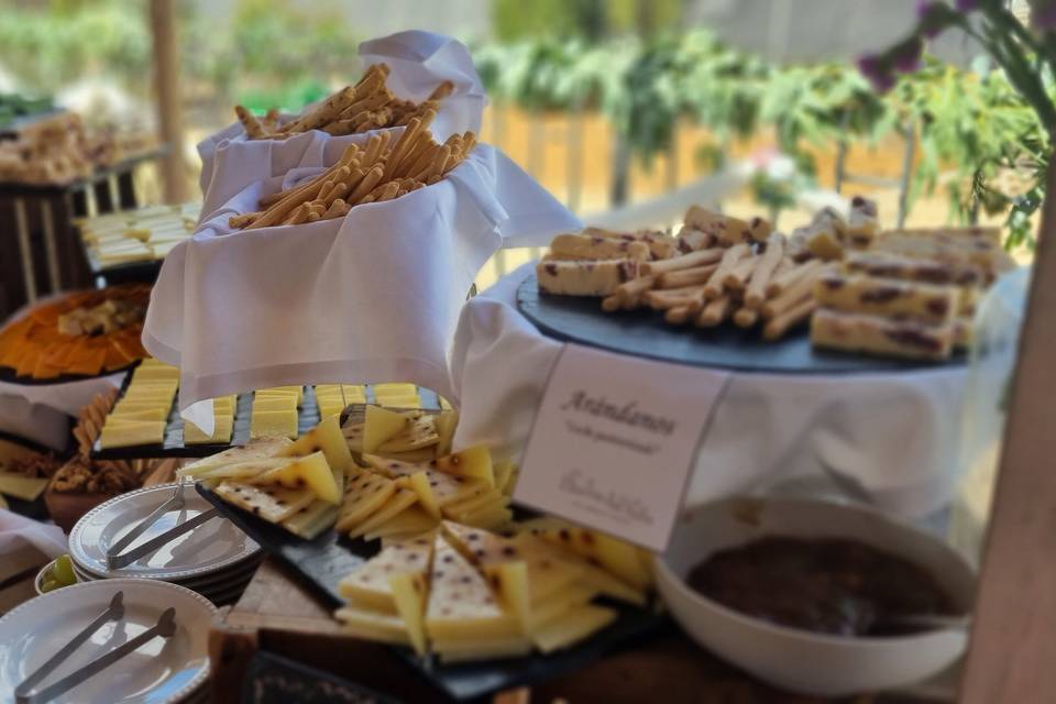 Buffet de quesos