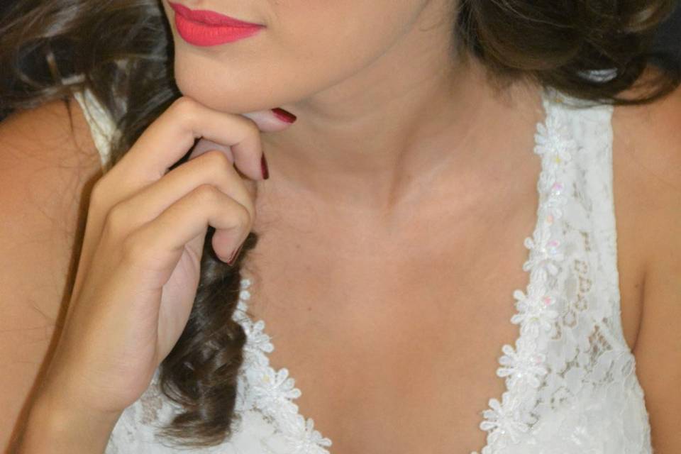 Maquillaje de novia intenso