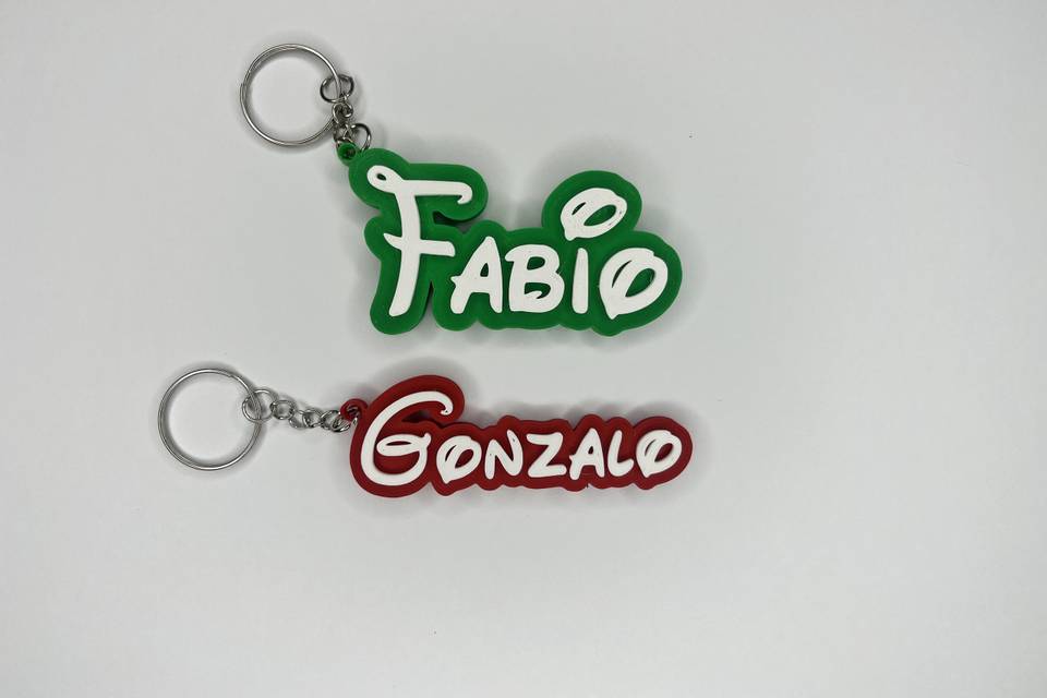 Llaveros personalizados