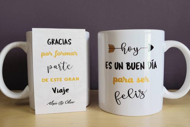 Taza Mr Wonderful: Gracias al destino por ponerte en mi camino