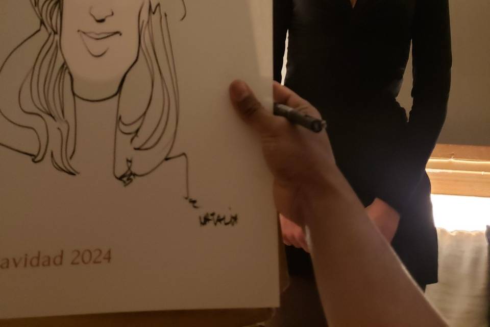 Caricaturista bodas