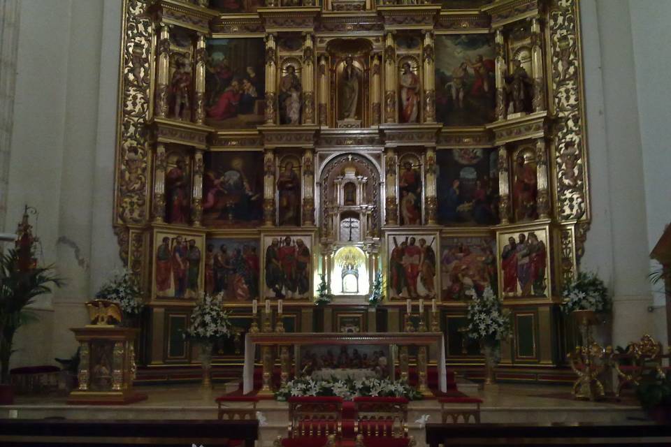 Decoración iglesia Mondéjar