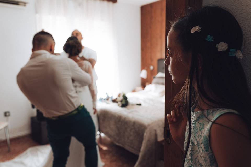 Preparativos novia