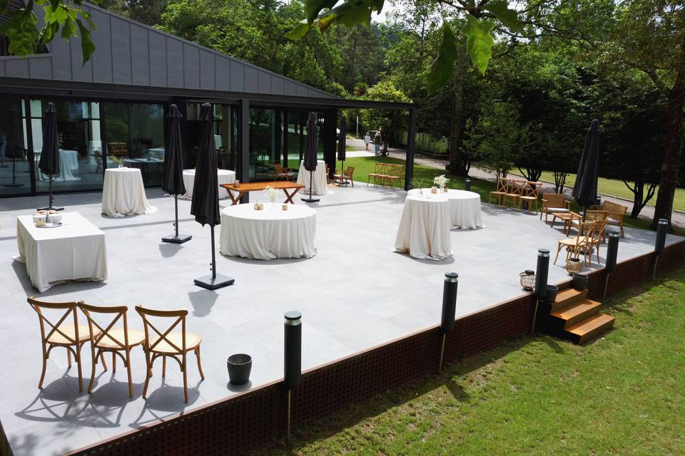 Terraza para aperitivo
