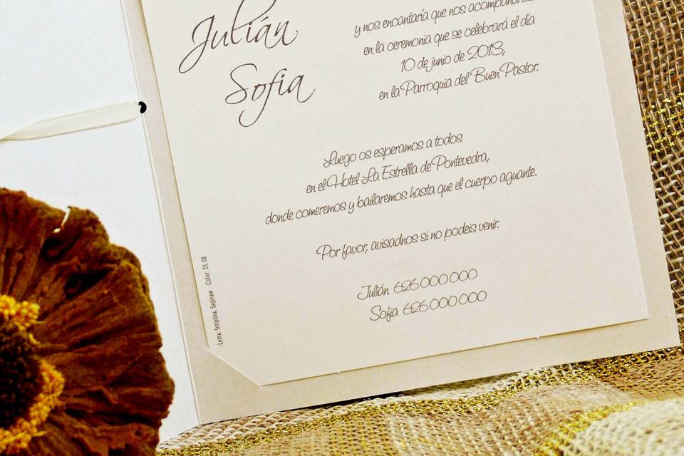 Invitacion boda 32702