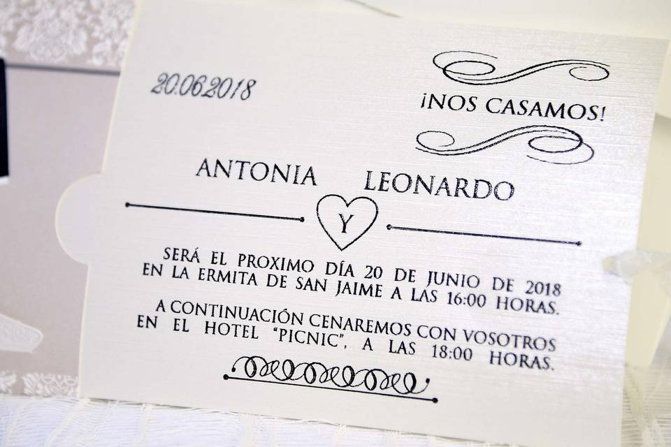 Invitacion boda 39205