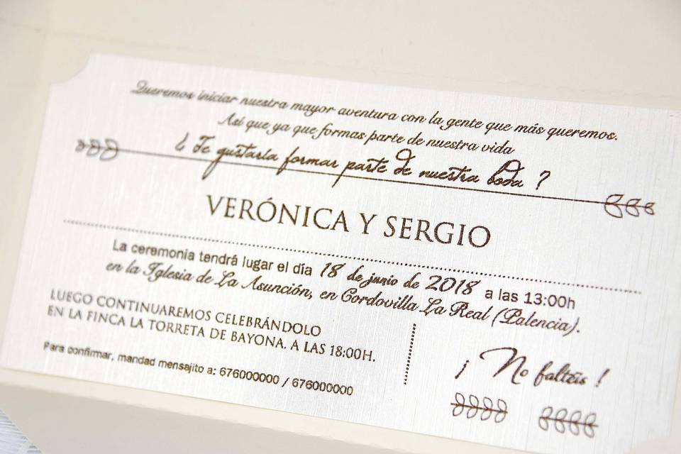 Invitacion boda 39207