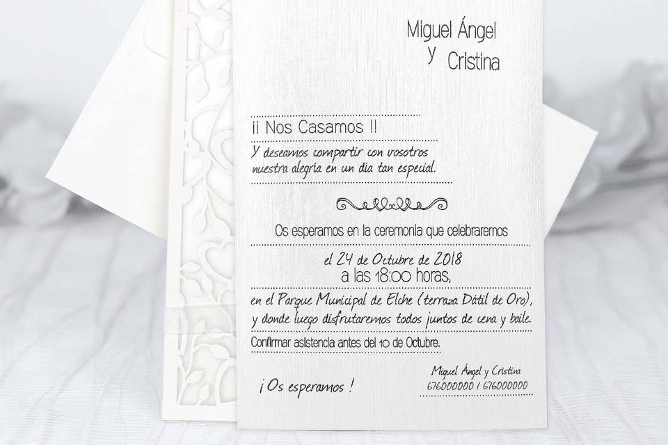 Invitacion boda 39226