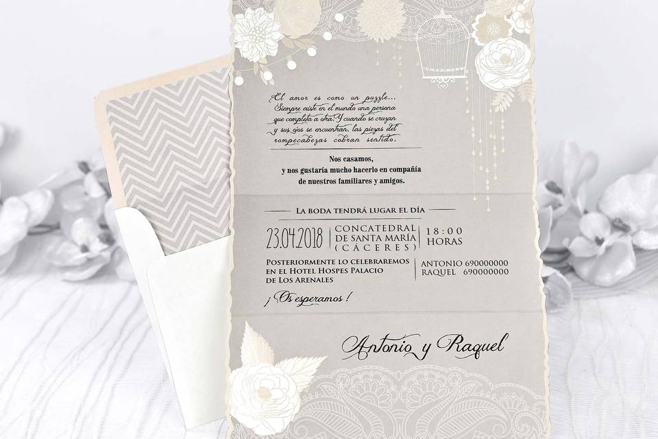 Invitacion boda 39228