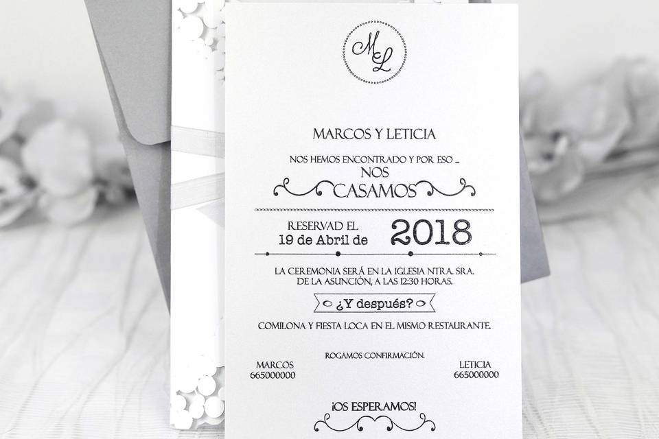 Invitacion boda 39233