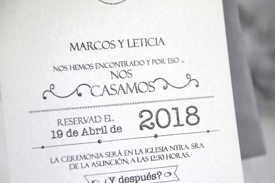 Invitacion boda 39233